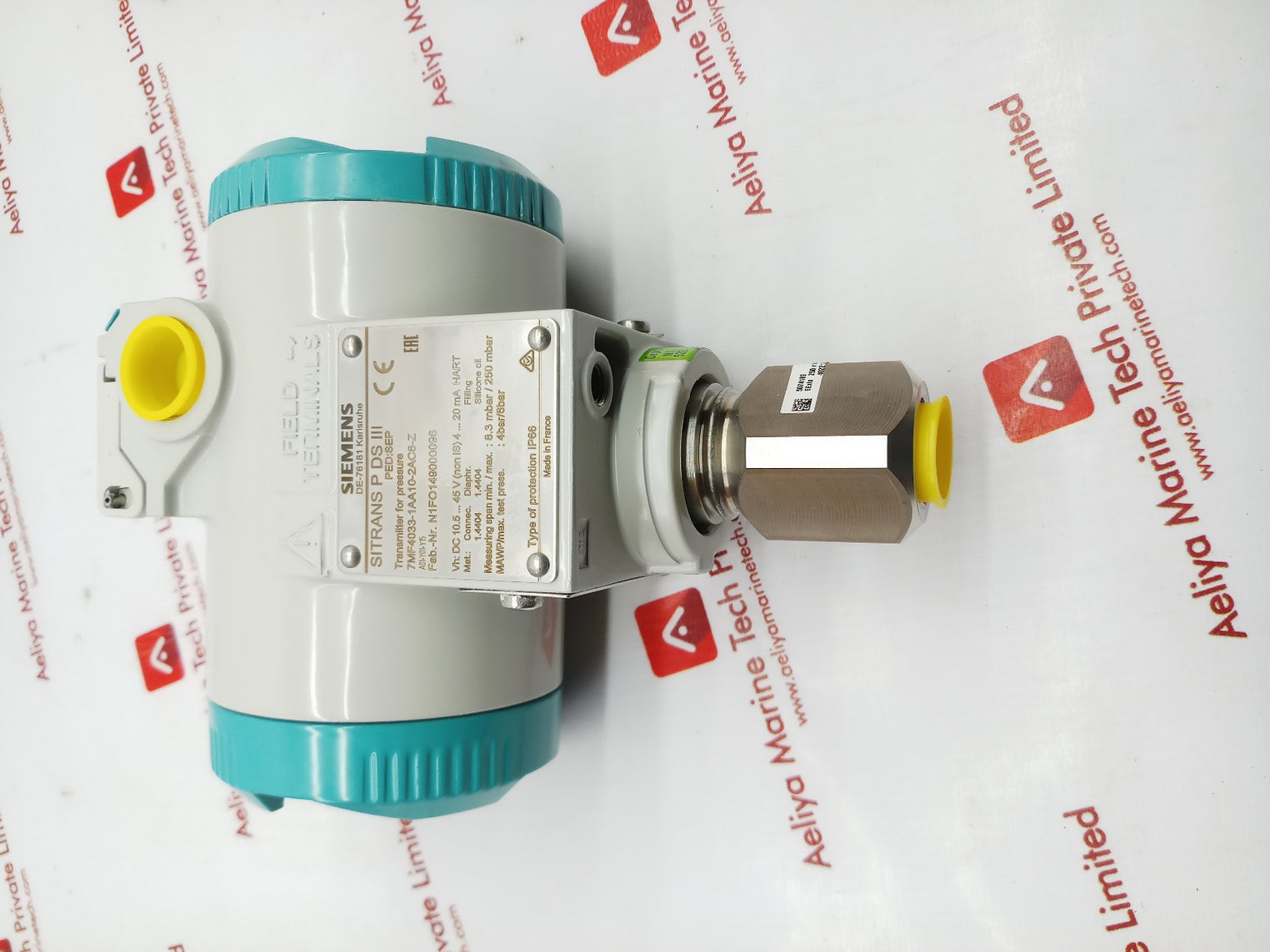 Siemens 7Mf4033-1Aa10-2Ac6-z Transmitter For Pressure -10 To 0 Kpa