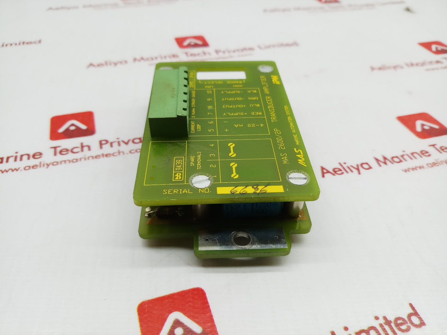 Iph mas marine mas 2600/2p transducer amplifier wbt 7-8 cent