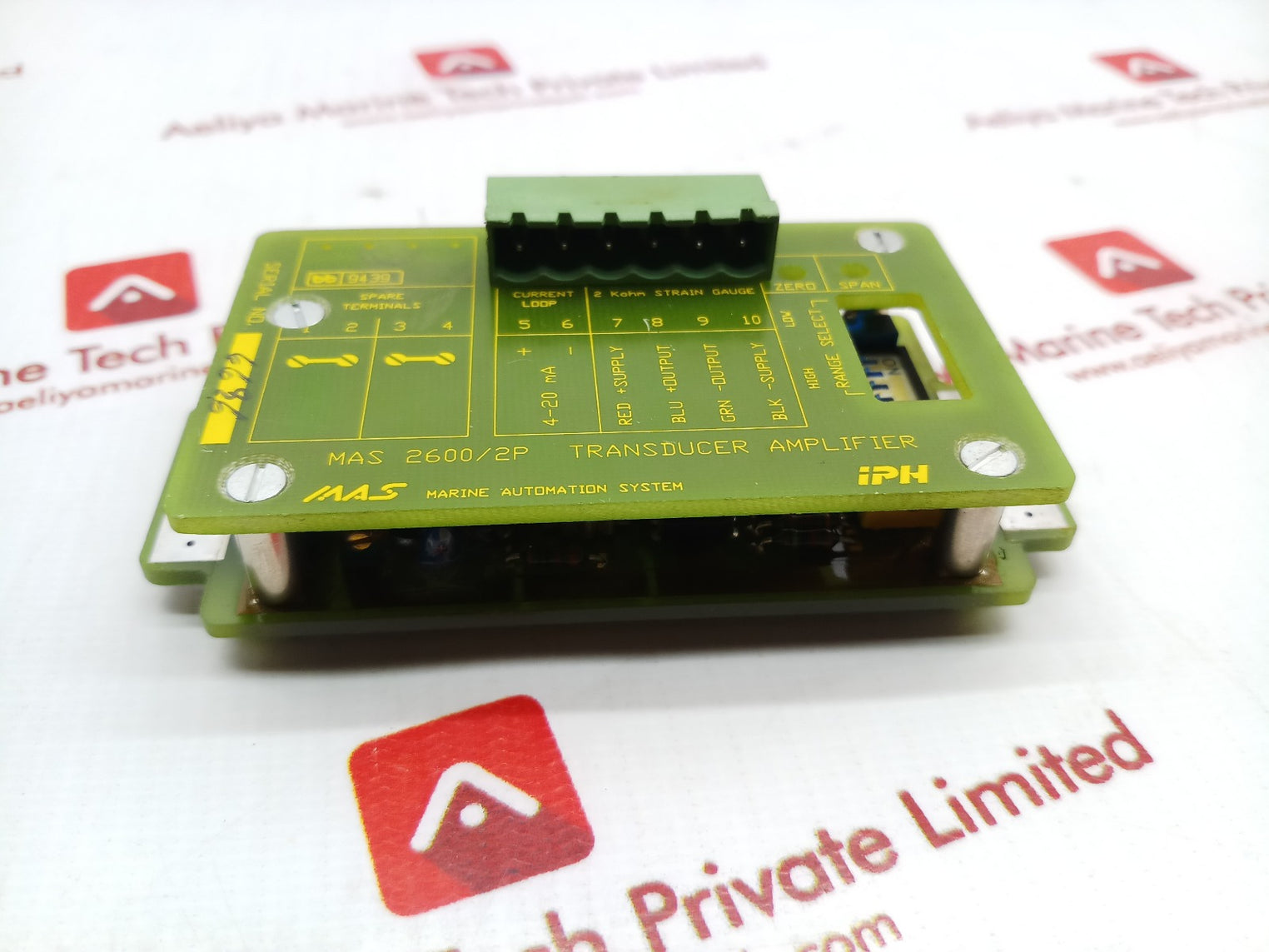 Iph mas marine mas 2600/2p transducer amplifier wbt 7-8 cent