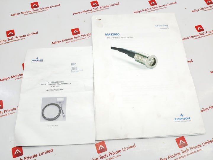 Emerson mas 2600 transducer amplifier wb db tk 5-6 ps sensor