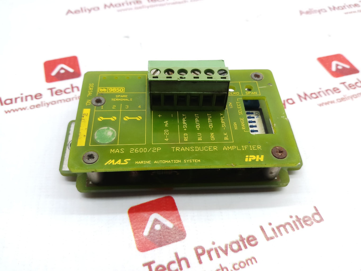 Iph Mas 2600/2P Transducer Amplifier Wb Db Tk9-10Ps