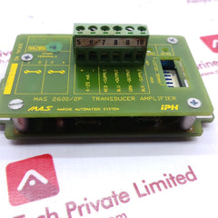 Iph mas 2600/2p transducer amplifier wb db tk 5-6 ps