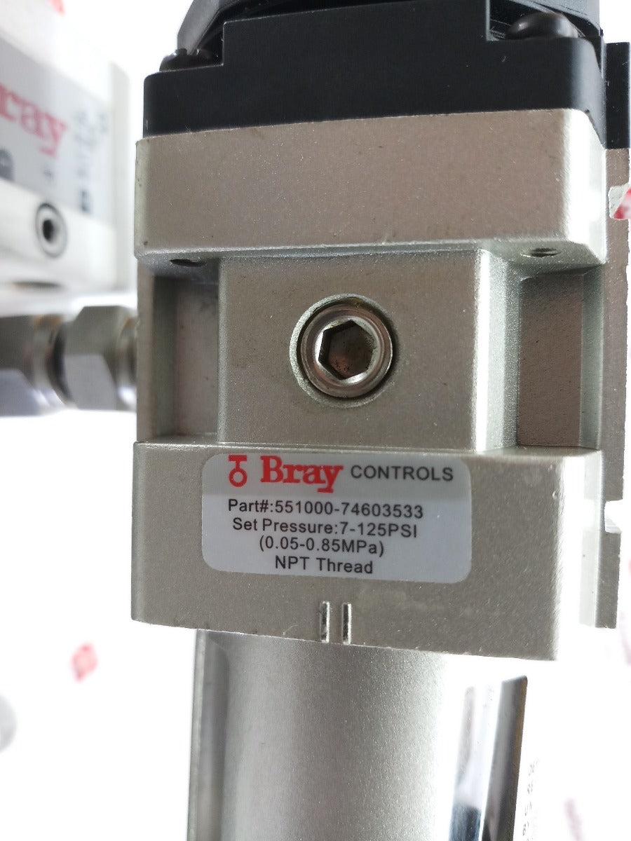 Bray Controls 92-0830-11300-532 And 551000-74603533 Filter Regulator