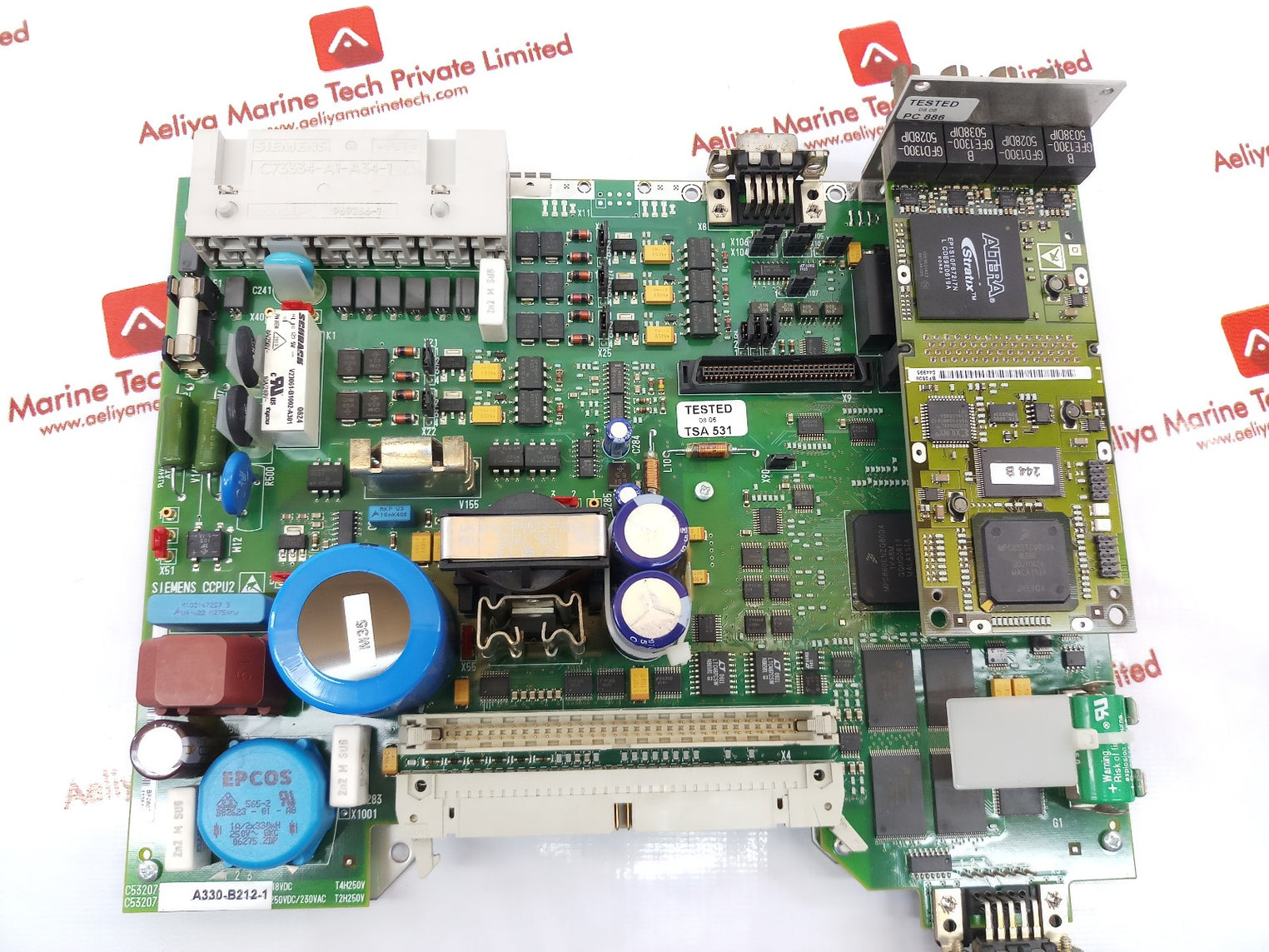 Siemens Ccpu2 C53207-a330-b212-1 Pcb Card Circuit Board