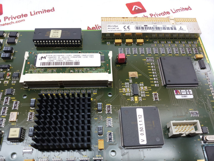 Microsys Pci.Mc-45 Pcb Card 16.87130-0003 Printed Circuit Board
