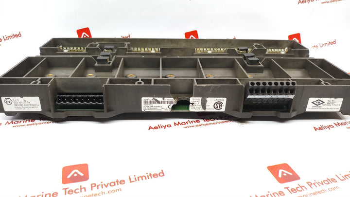 Fisher Rosemount Kj4001X1-be1 Base Module 8 Wide Car W/ Shield 12P0818X072 Plc