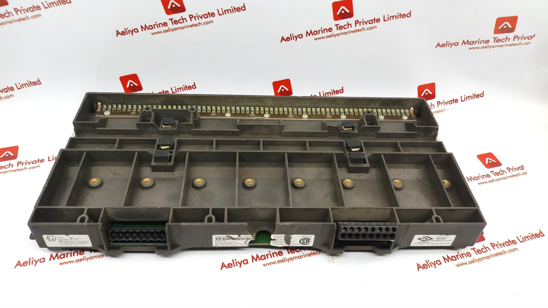 Fisher Rosemount Kj4001X1-be1 Base Module 8 Wide Car W/ Shield 12P0818X072 Plc