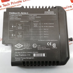 Emerson delta v kj3242x1-ba1 fieldbus h1, series 2 rev E