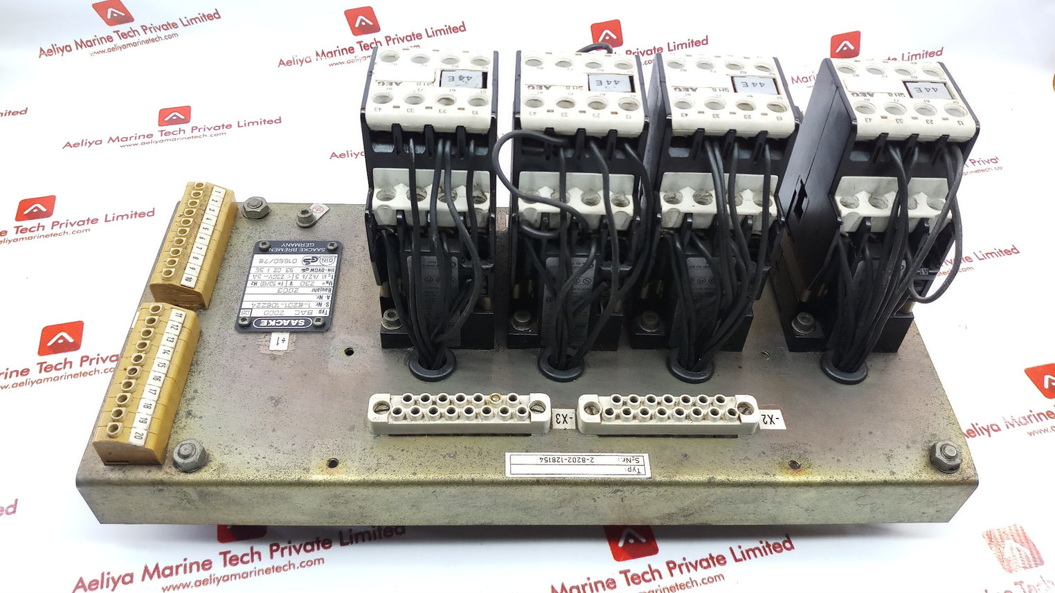 Saacke Bac 2000 Burner Control Unit 230V 50/60Hz