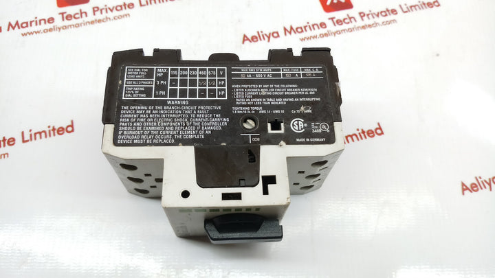 Klockner Moeller Pkzm0-1 Manual Motor Starter