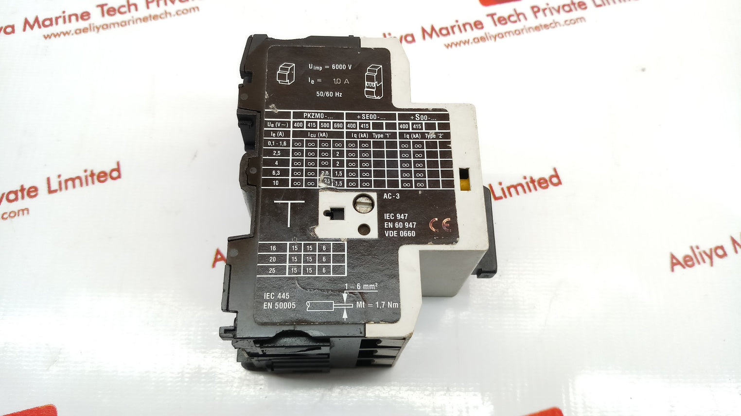 Klockner Moeller Pkzm0-1 Manual Motor Starter