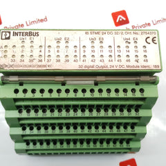 Phoenix Contact Interbus 32 Digital Output Module 24 V Dc
