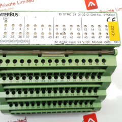 Phoenix Contact Interbus 32 Digital Input Module 24 Vdc