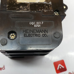 Heinemann Cf3-g8-ae Cf3-z33-55, 3 Pole Circuit Breaker