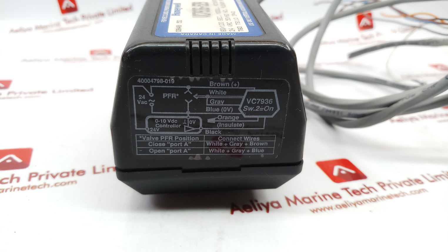 Honeywell Vc7936-529 60/120 Sec.Modul.Actuator