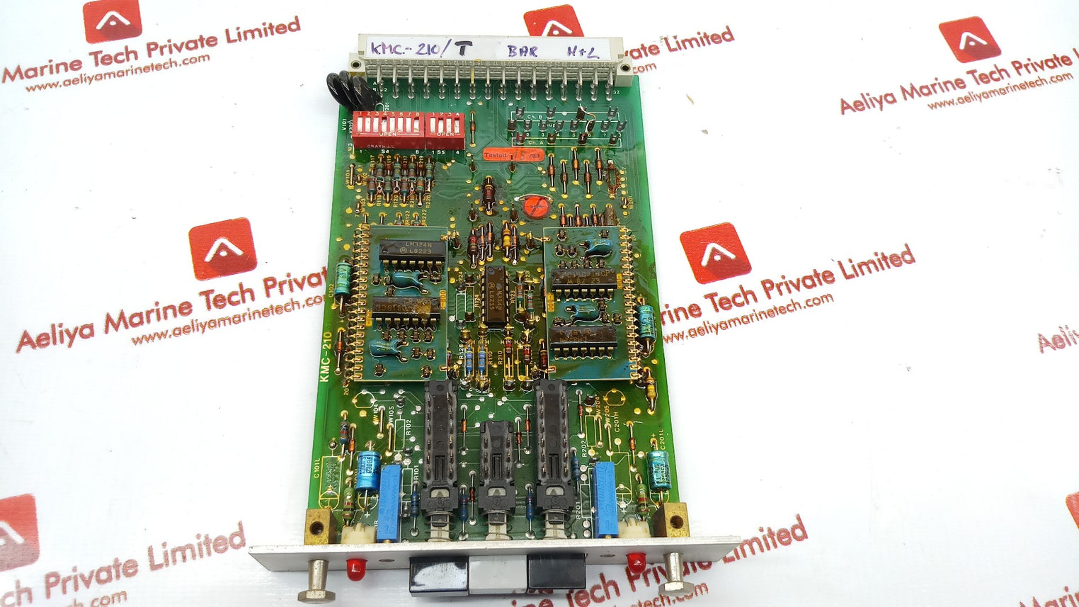 Autronica Kmc-210/T Bar H+L Pcb Card Printed Circuit Board 7252-013.0002