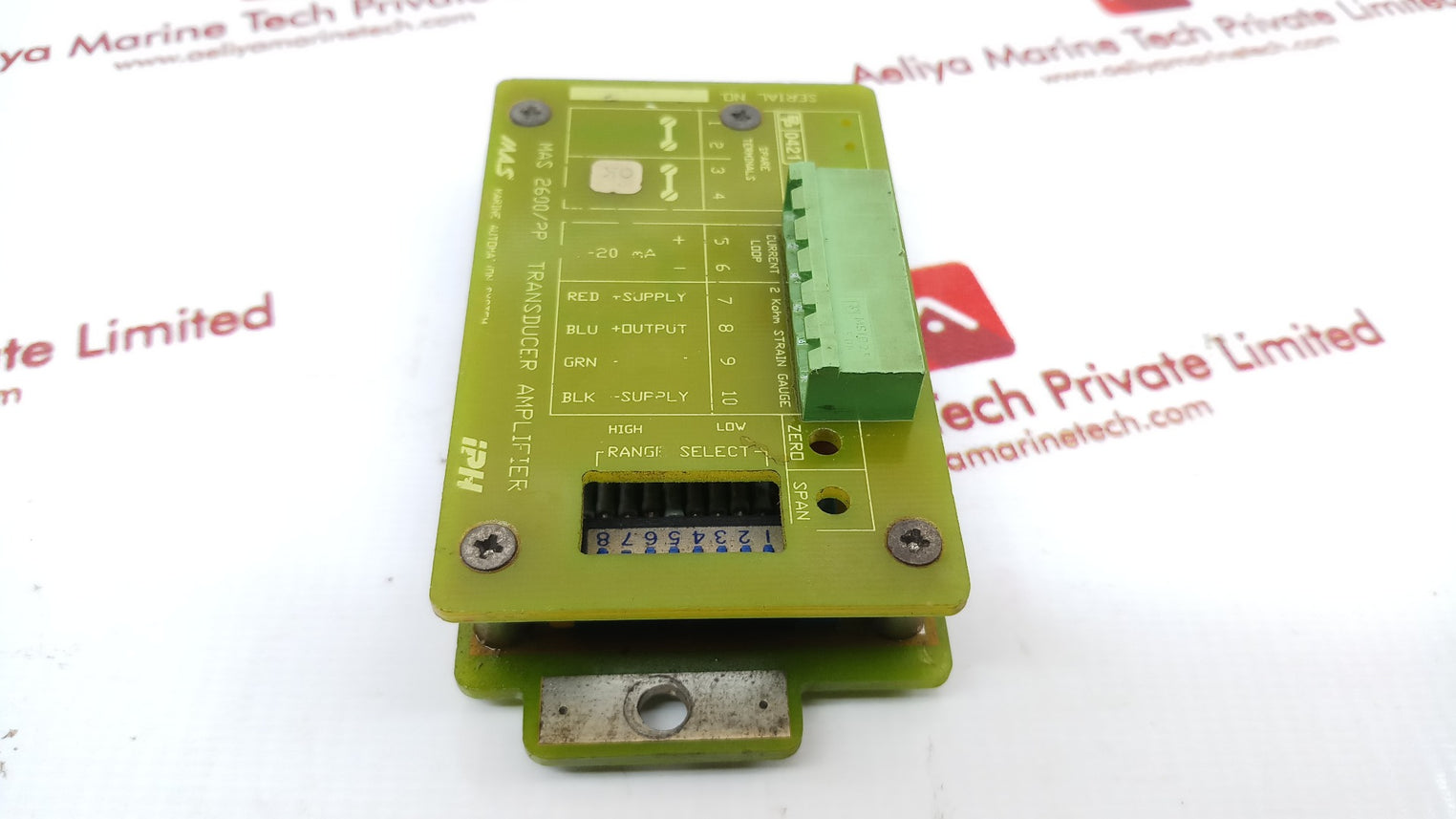 Iph Mas 2600/2P Transducer Amplifier