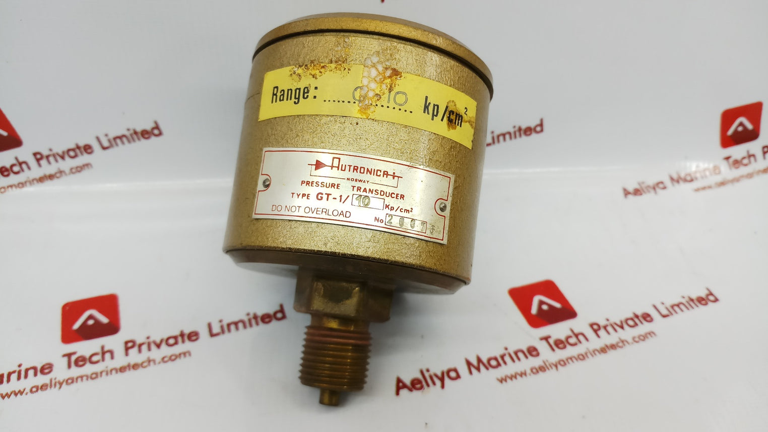 Autronica gt-1/10 kp/cm2 pressure transducer