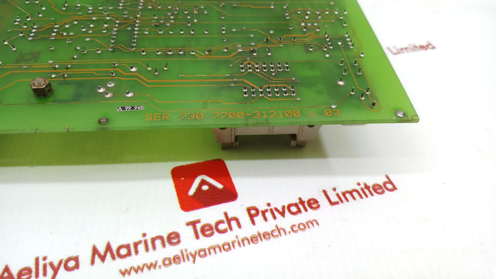 Ser 730 7700-312100B 03 Pcb Card Printed Circuit Board