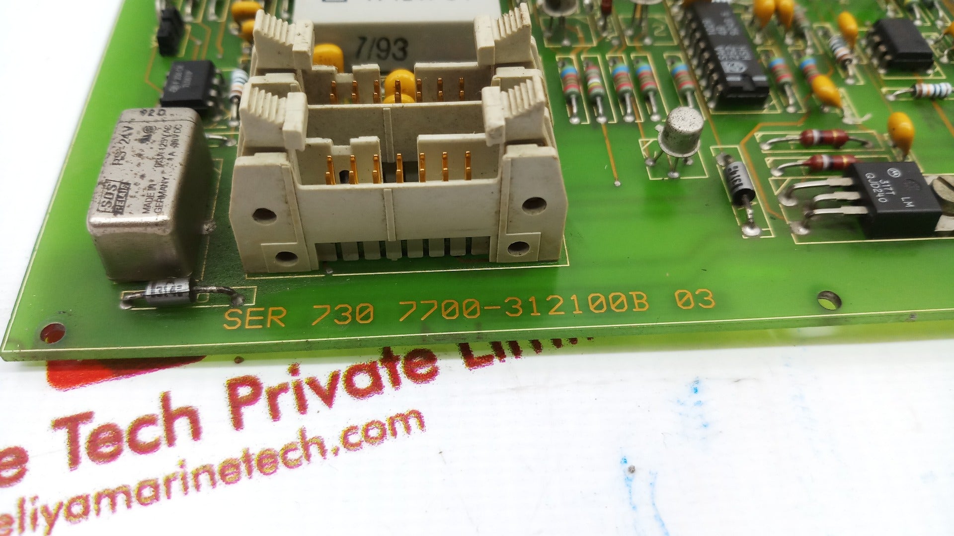 Ser 730 7700-312100B 03 Pcb Card Printed Circuit Board