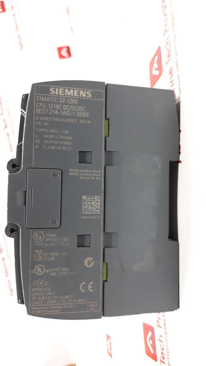 Siemens simatic s7-1200 6es7 214-1ag31-0xb0