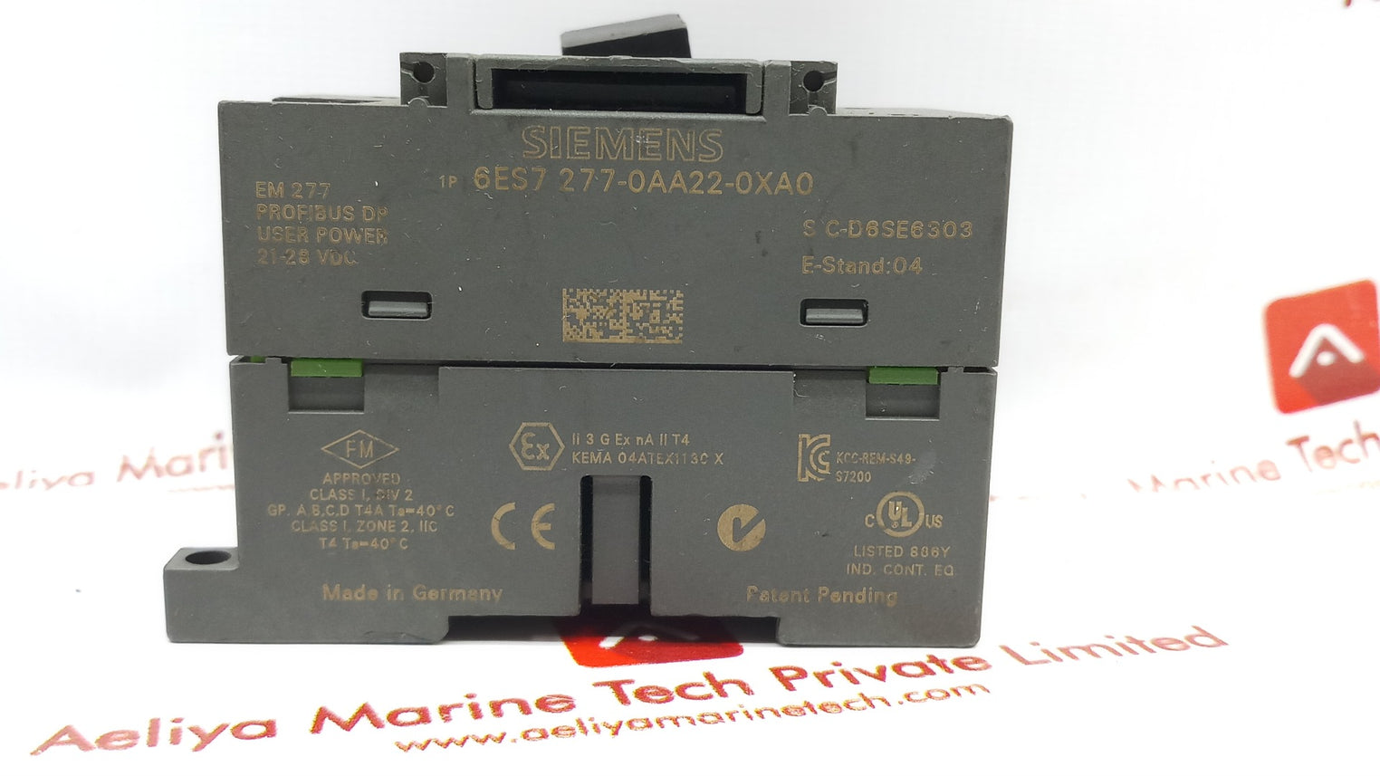 Siemens Em 277 Profibus Dp 6Es7 277-0Aa22-0Xa0 Slave Plc Module