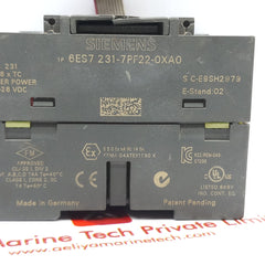 Siemens 6Es7 231-7Pf22-0Xa0 Analog Input Module