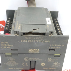 Siemens 6Es7 231-7Pf22-0Xa0 Analog Input Module