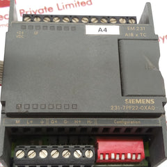 Siemens 6Es7 231-7Pf22-0Xa0 Analog Input Module