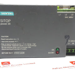 Siemens Sitop Power 20 6Ep1436-1Sl11 Power Supply