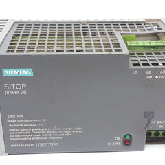 Siemens Sitop Power 20 6Ep1436-1Sl11 Power Supply