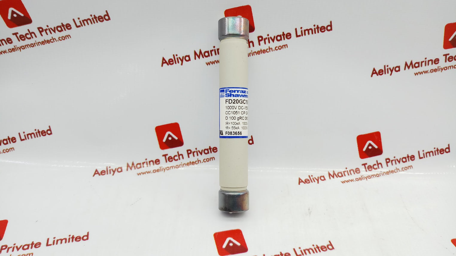 Ferraz shawmut fd20gc100v63t fuse 1000v dc-1500v ac grc 63a