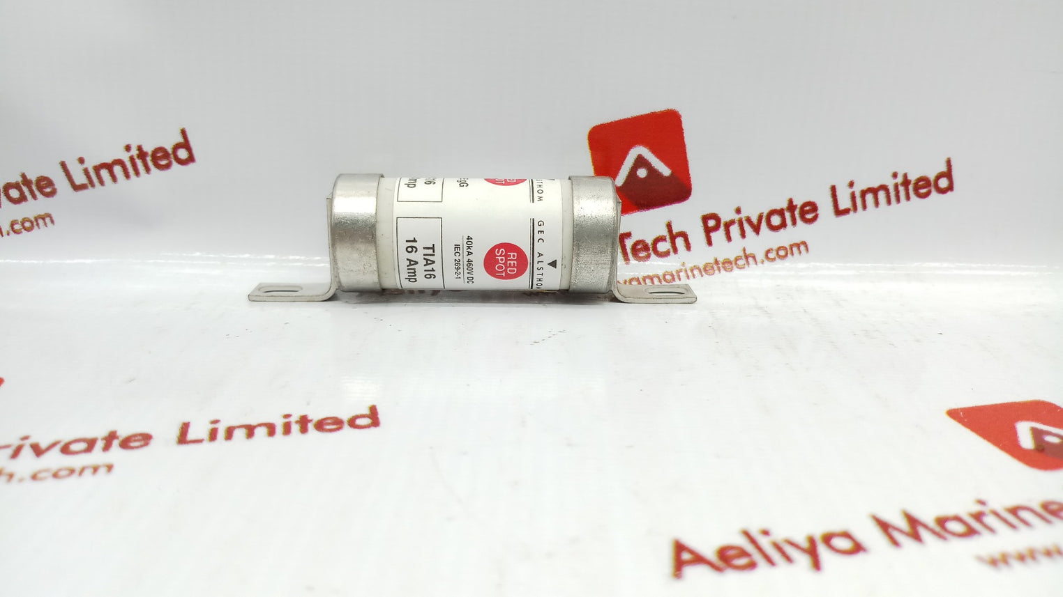 Lot Of 20X Gec Alsthom Tia16 16Amp Red Spot Gg Fuse