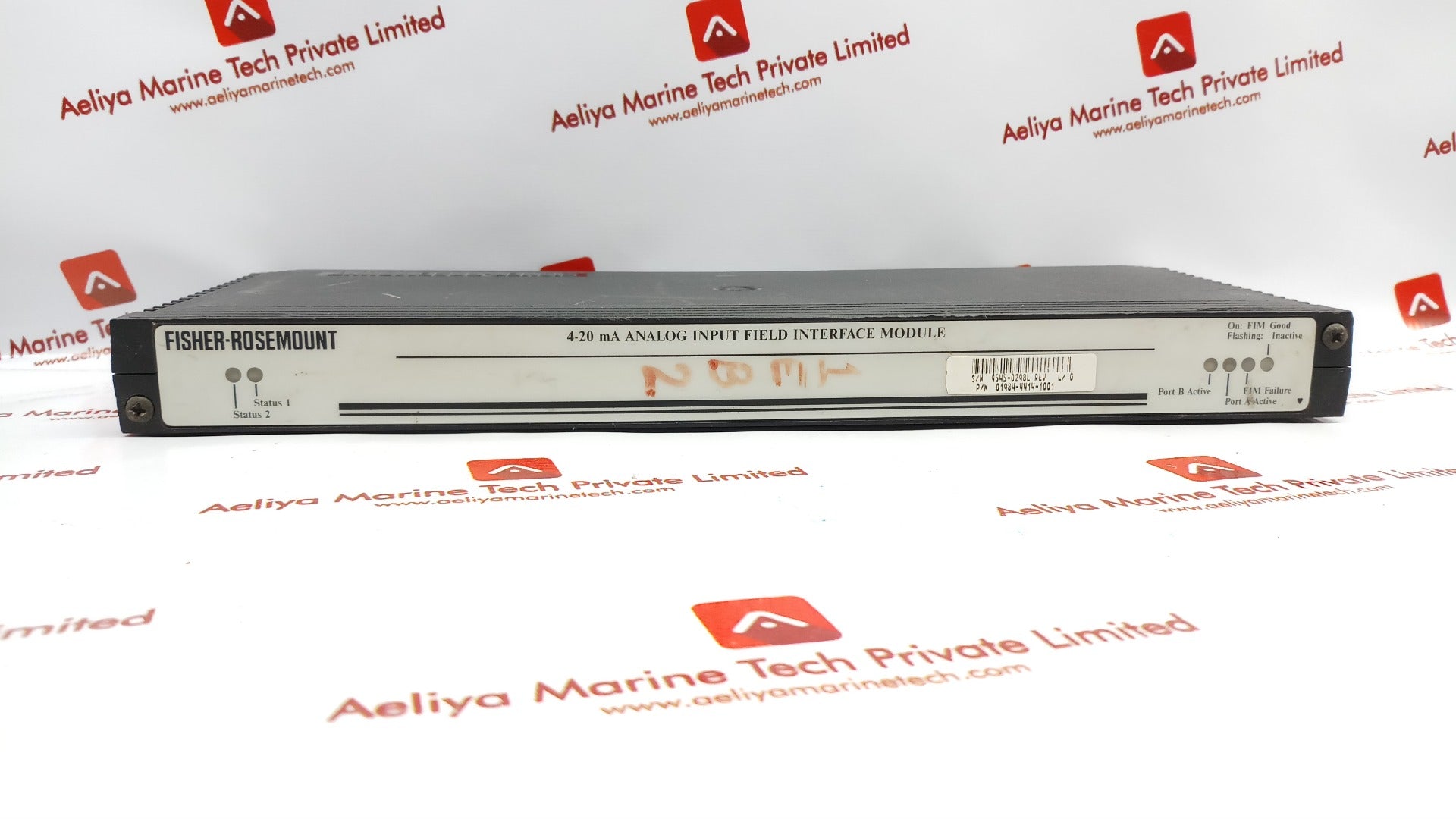 Fisher-rosemount 01984-4414-1001 4-20 Ma Analog Input Field Interface ...