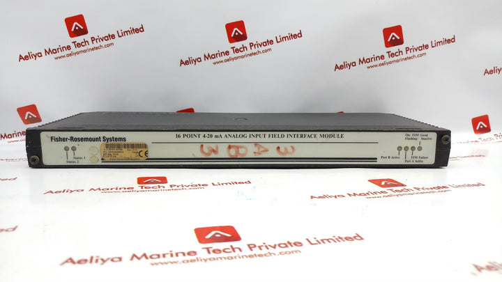 Fisher-rosemount 10P54040004 16 Point 4-20 Ma Analog In. Field Interface Module
