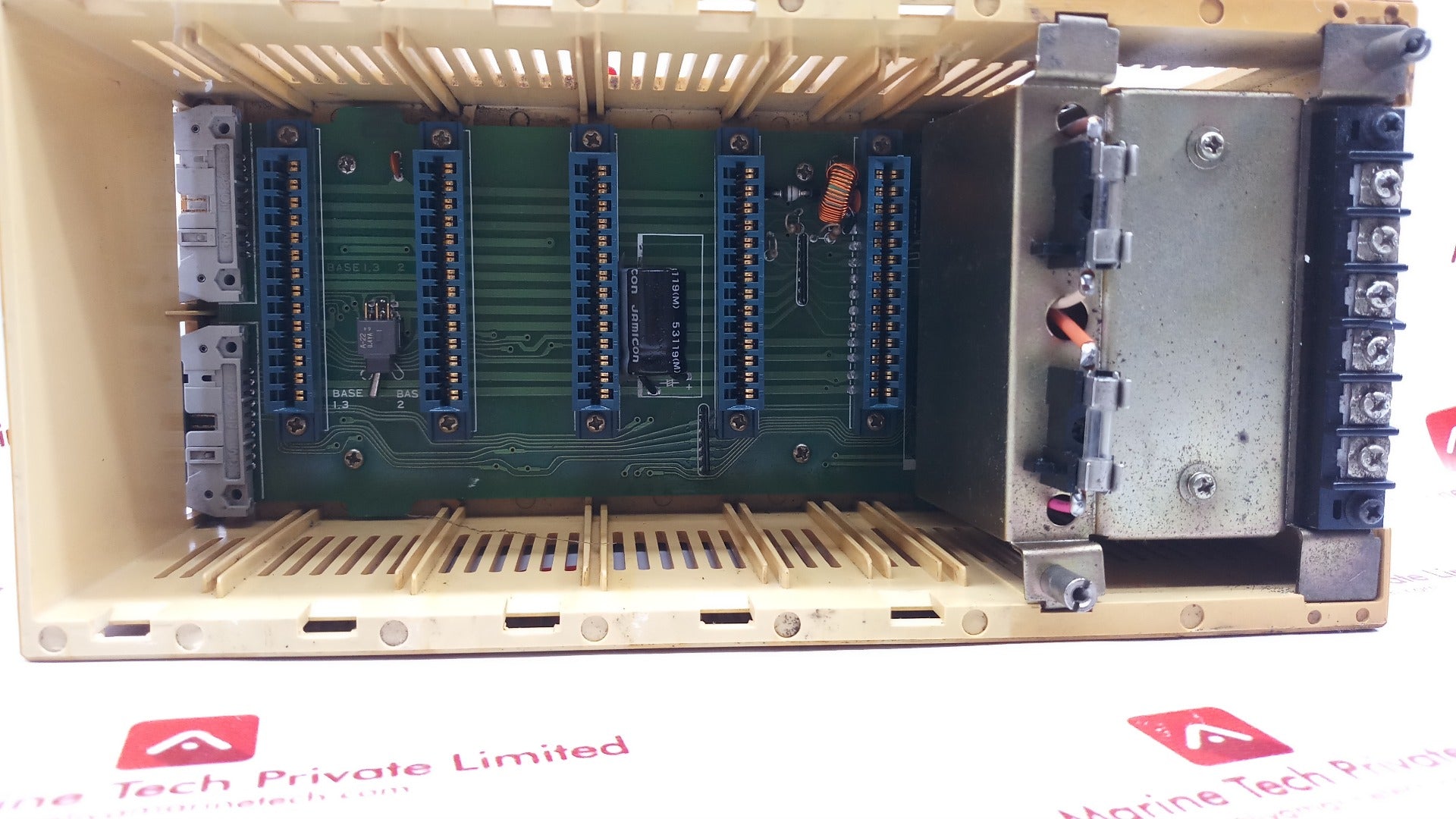 Mitsubishi Kakoki E-01B Power Supply 5Slot Module Rack