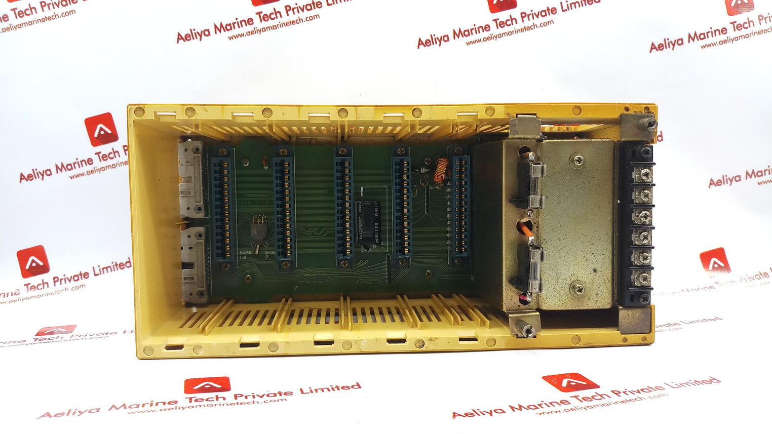 Mitsubishi Kakoki E-01B Power Supply 5Slot Module Rack