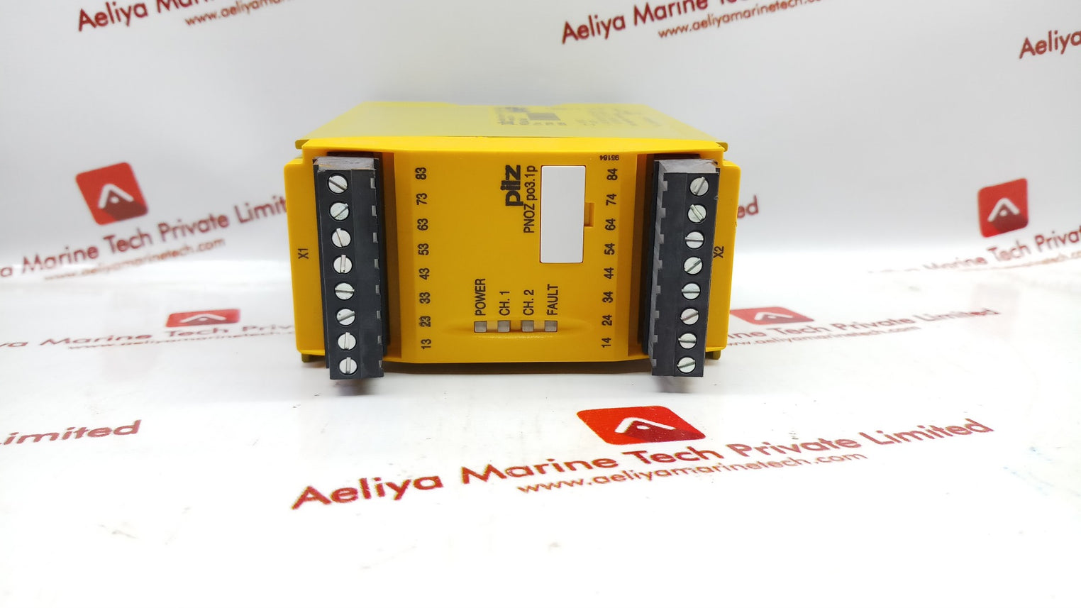 Pilz pnoz po3.1p 8n/o safety relay