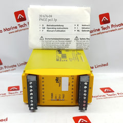 Pilz pnoz po3.1p 8n/o safety relay