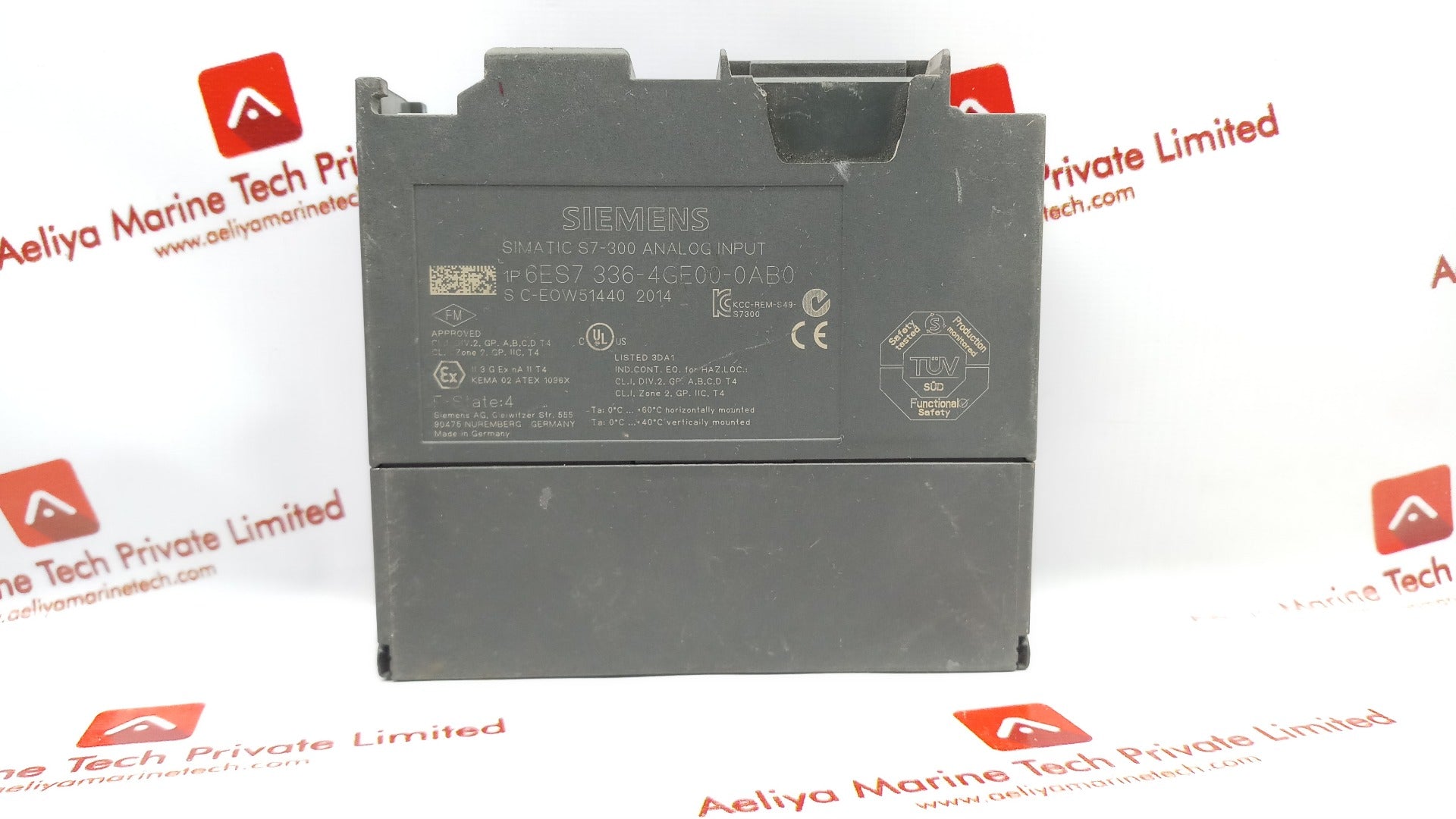 Siemens simatic s7-300 6es7 336-4ge00-0ab0 analog input module