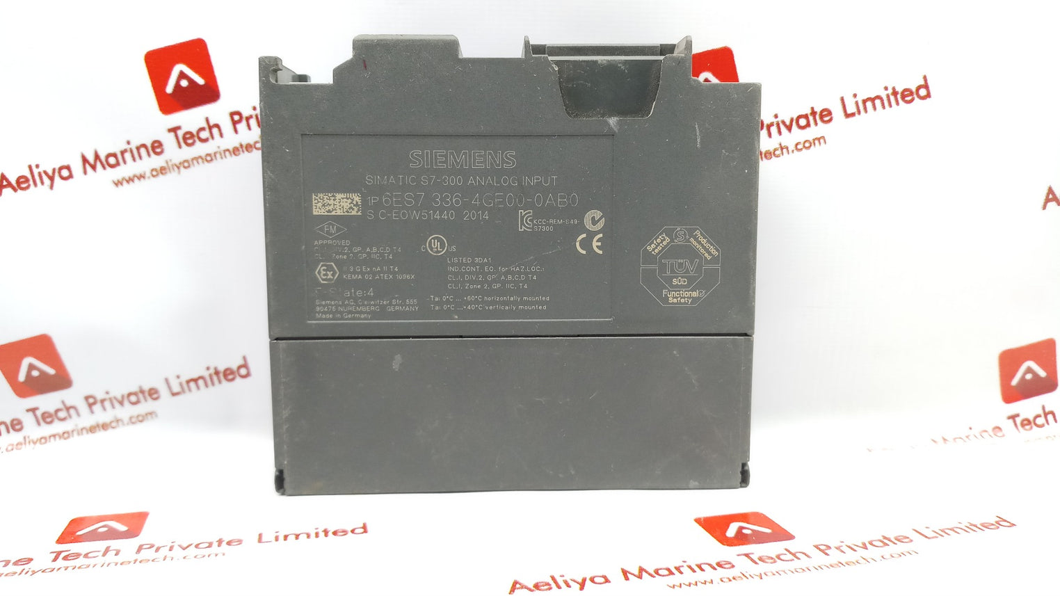 Siemens simatic s7-300 6es7 336-4ge00-0ab0 analog input module