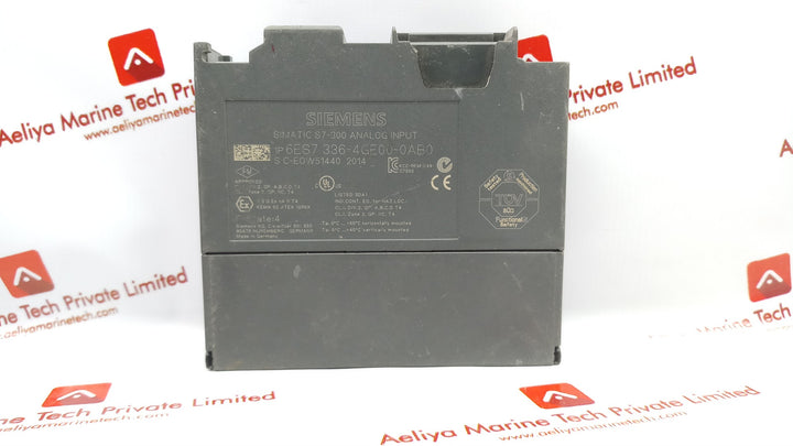 Siemens simatic s7-300 6es7 336-4ge00-0ab0 analog input module