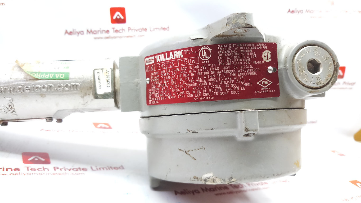 Hubbell Killark Hfc-1205 Gas Sensor Detector 17369Aaab