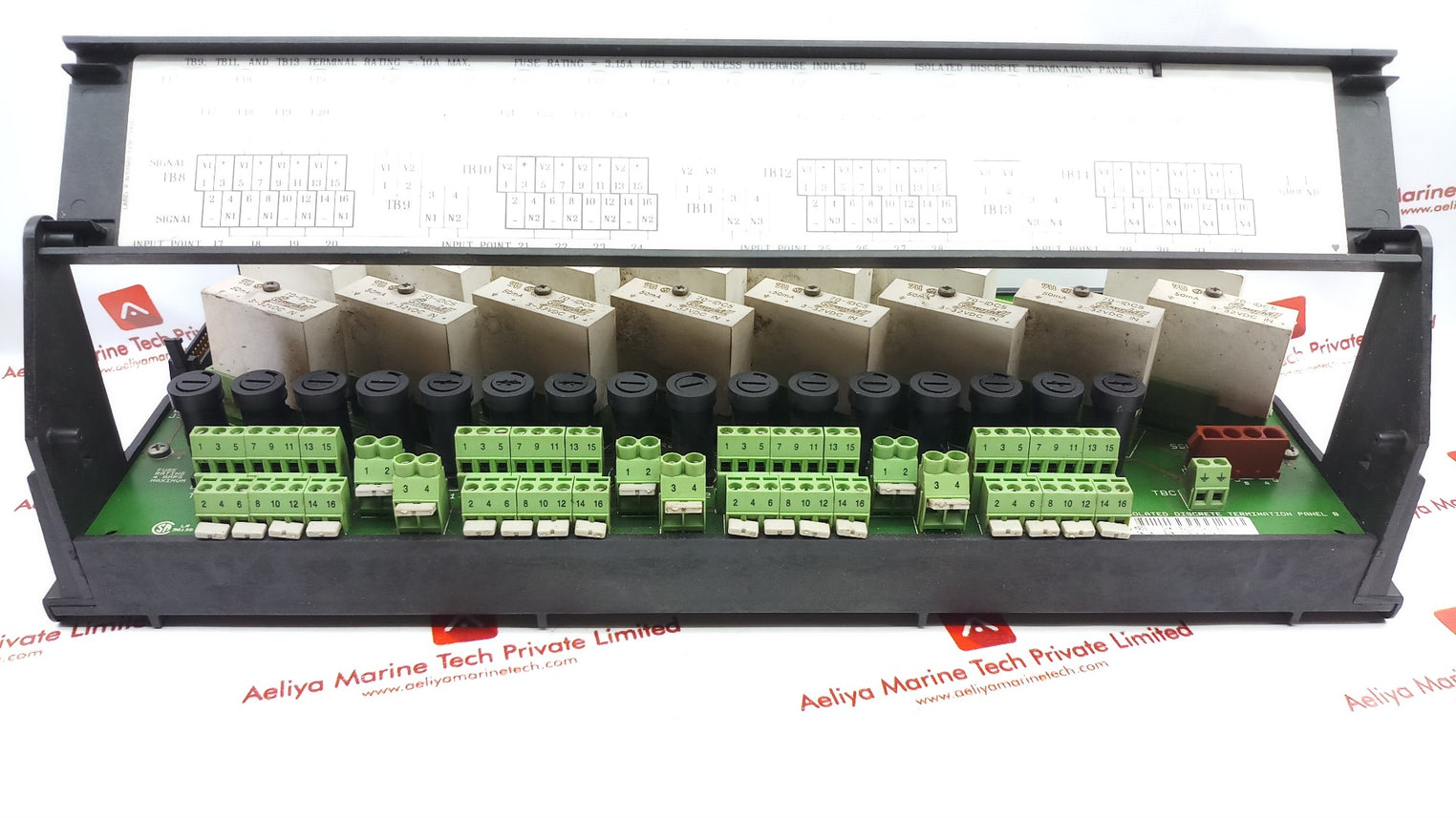 Fisher Rosemount 01984-4124-0001 Isolated Discrete Termination Panel