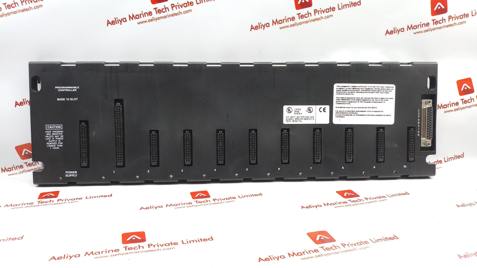 Ge Fanuc Ic693Chs391J Base 10 Slot Programmable Controller