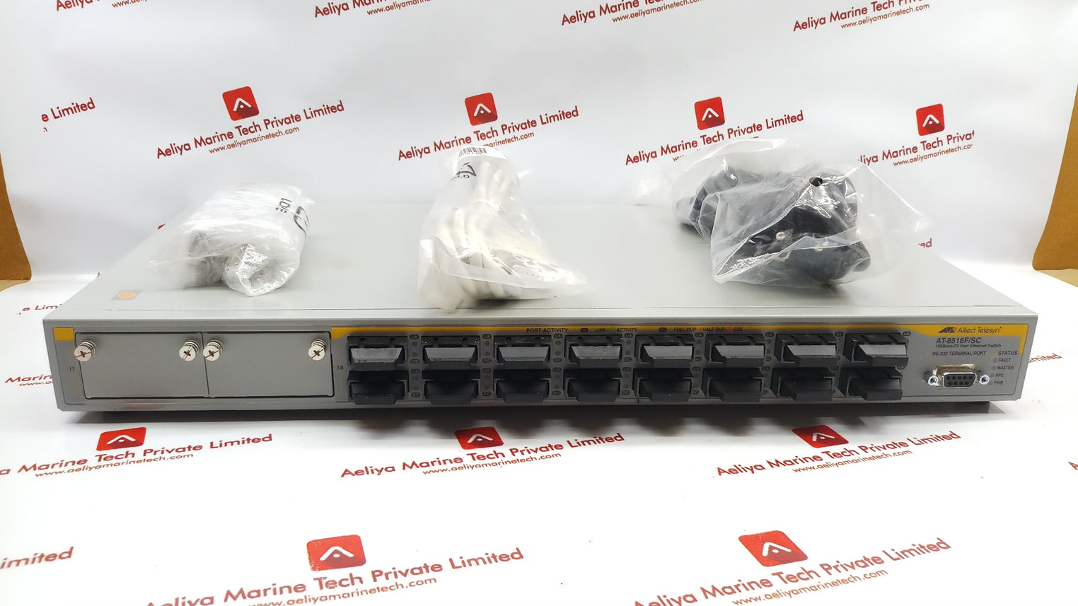 Allied telesyn at-8516f/sc 100base-fx fast ethernet switch