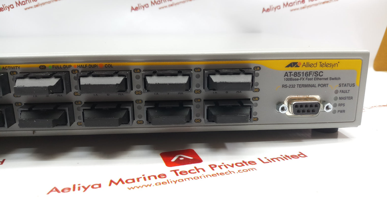 Allied telesyn at-8516f/sc 100base-fx fast ethernet switch