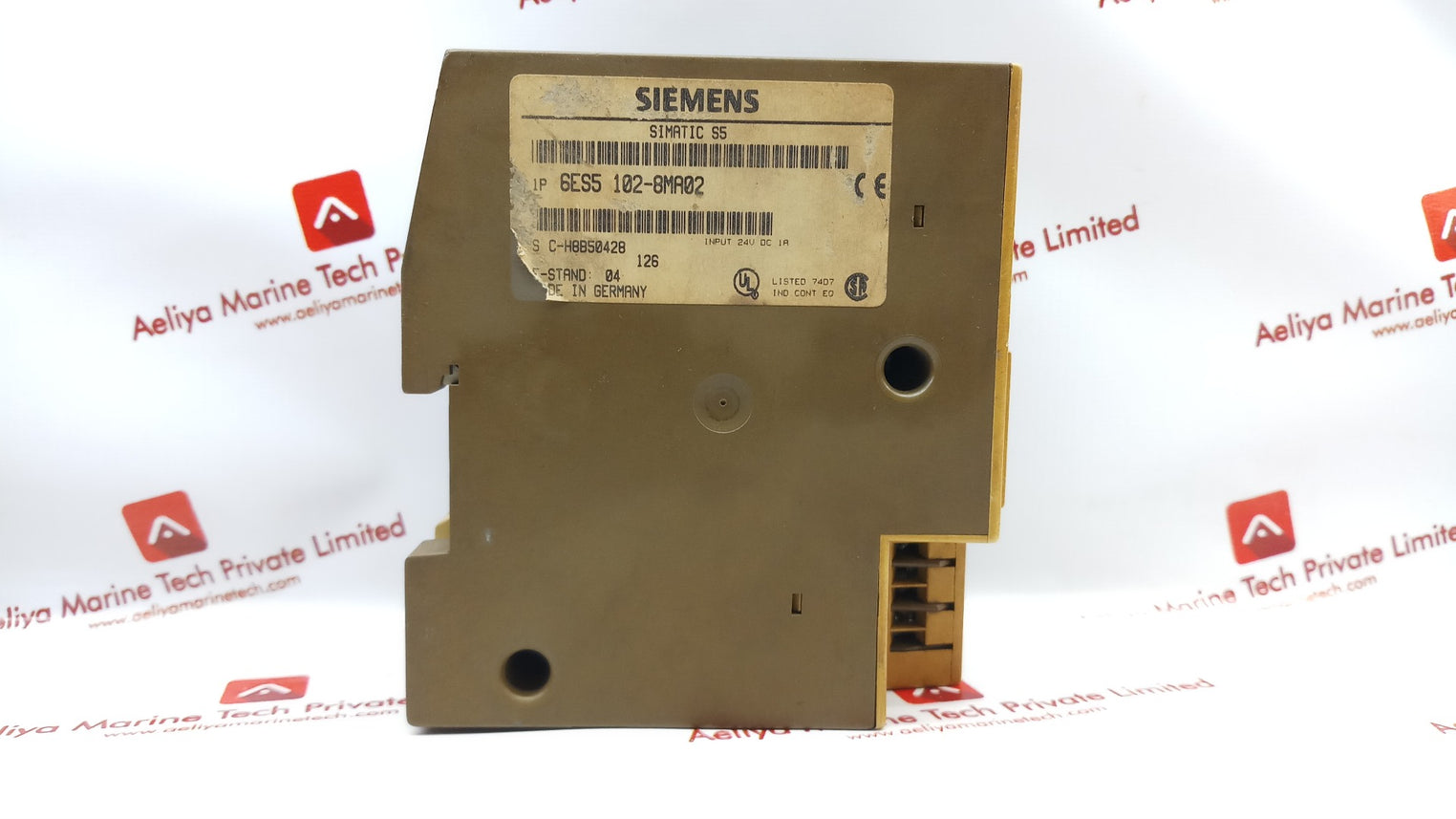 Siemens Simatic S5-100U Cpu Module 6Es5 102-8Ma02