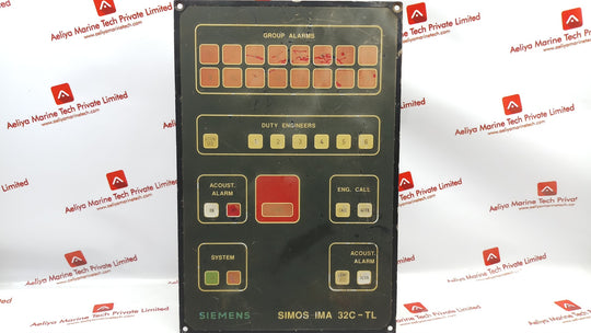 Siemens 6Fs3083-2Ag00 Simos Ima 32C-tl Chamber/Exhibition Panel