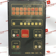 Siemens 6Fs3083-2Ag00 Simos Ima 32C-tl Chamber/Exhibition Panel